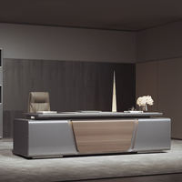 Meubles de bureau modernes personnalisables, meubles de bureau commerciaux, bureau de direction au design industriel