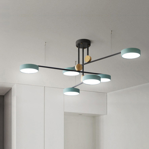 Iluminación Interior de Diseño Nórdico Moderno para Sala de Estar, Lámparas Modernas para el Hogar, Lámpara Colgante LED - Product Image 3