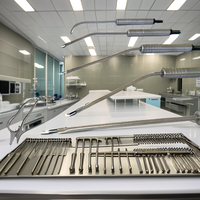 Ensemble d'électrodes bipolaires électrochirurgicales réutilisables en acier inoxydable |   Droits et coudés |   Note A+ |   ISO-13485 |   Bisons International |