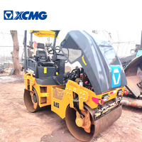 XCMG XMR303 officiel a utilisé un compacteur léger petit rouleau compresseur vibrant de 3 tonnes à vendre