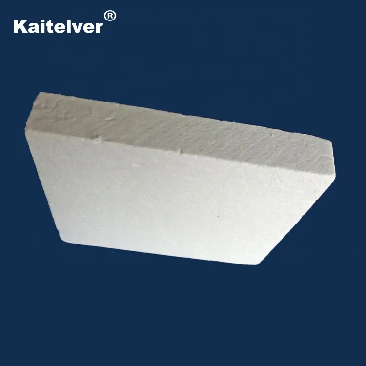 Kualitas Tinggi Panas Isolasi Aluminium Silikat Serat Keramik Melengkung Papan/Plate/Lembar