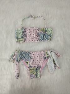 Kid Swimming <strong>Wear</strong> Custom Children Bikini Toddler Swimwear Girls Rash Guard Swimsuits <strong>Long</strong> <strong>Sleeve</strong> Ruffle Children Swimwear - Product Image 4