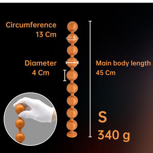 Mannelijke En Vrouwelijke Trekken Masturbatie Super Zachte Dikke Siliconen Kralen G-Spot Anale Seks Anale Plug Sm Volwassen Seksspeeltjes - Product Image 6