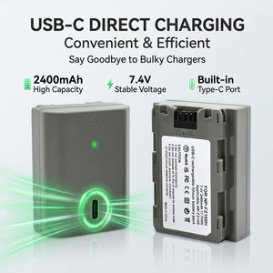 Batterie d'appareil photo rechargeable NP-FZ100 <span class=keywords><strong>NPFZ100</strong></span> pour A9 A7M3 A7M4 A7RM3 A7R3 A7R4 A7R5, remplacement lithium-ion OEM en stock - Product Image 1