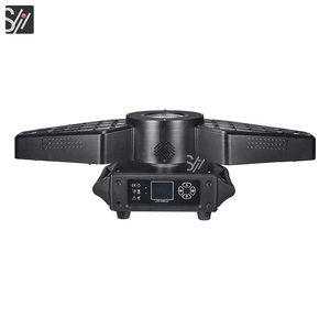 Dj Disco Stage luci di colore dorato lavaggio pannocchia RGBW Led due foglie 3 in1 <span class=keywords><strong>Retro</strong></span> Dj Light per Party Music Dance - Product Image 2