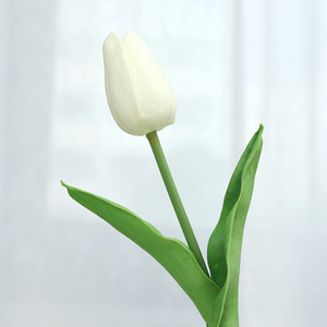 Tallos de <span class=keywords><strong>Tulipanes</strong></span> Realistas OEM, Flores Artificiales Multicolores con Tacto Real de PU para Decoración del Hogar, Fiestas, Navidad, Día de la Madre, Año Nuevo - Product Image 5