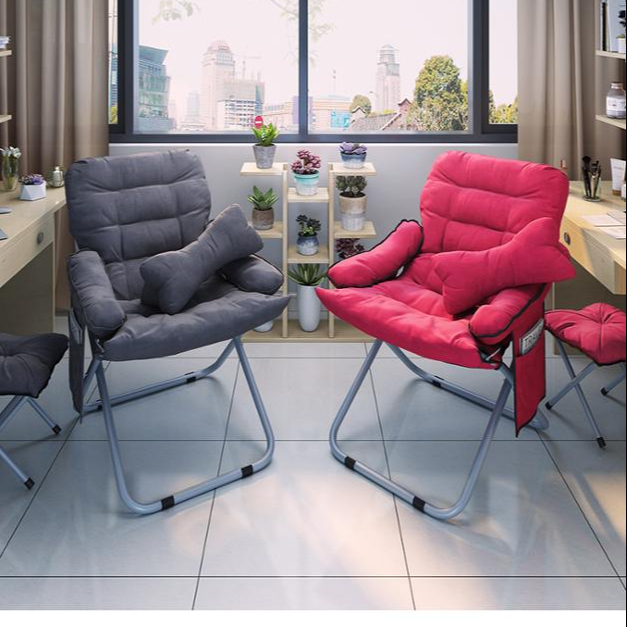 Высококачественный портативный офисный Одноместный роскошный диван для спальни, ленивый стул