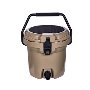 Glacière Rotomoulée Transfrontalière de 19 L (5 Gallons) pour Camping, Pêche et Activités de Plein Air – Seau à Glace Rond Couleur Personnalisable - Product Image 2