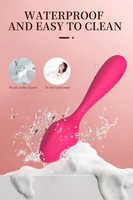 Jouets sexuels pour femmes, vibrateur pour adultes à doigt, silicone médical, recharge USB, 21 vibrations, étanche IPX7, commande par bouton-poussoir