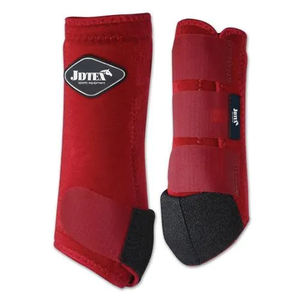 Botte d'équitation confortable en néoprène, équipement de protection respirant pour <span class=keywords><strong>la</strong></span> jambe et le tendon <span class=keywords><strong>du</strong></span> cheval, style sportif médiéval - Product Image 2