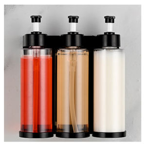 Distributeur de savon mousse mural pour salle de bain et cuisine, sans perçage, en plastique ABS, 360 ml, rechargeable - Product Image 5