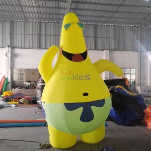 パトリックスターコスチューム漫画黄色ヒトデキャラクターモデル広告装飾用インフレータブル - Product Image 1