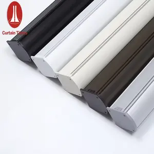 Wholesale Polyester Fabric Curtains For Windows Outdoor Windproof Patio Sun Shading Zip Screen Roller Blind