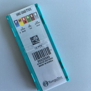 Plaquette de tournage carrée Taegutec SNMG120408 TT7015 en carbure de tungstène pour tour CNC, revêtement CVD, HRC45-60, OEM 100% Original, 1 an de garantie - Product Image 2