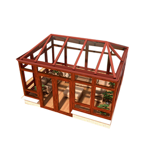 Aislante de aluminio de vidrio doble hermosa portátil sol diseño/jardín de invierno/habitación de vidrio hecho en china - Product Image 5