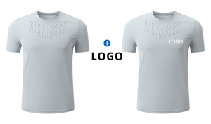 Camisetas deportivas de acción de secado rápido con logotipo personalizado de gran tamaño para hombre - Product Image 3