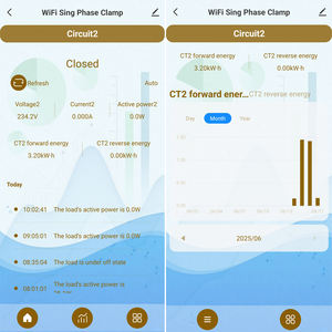 2 CTTuya WiFi Smart Open-Stromwandler Einphasen-Klemm leistungs messer - Product Image 6
