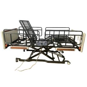 Cama de Enfermería de metal manual para el cuidado de ancianos, eléctrica, tres cinco funciones para <span class=keywords><strong>alquiler</strong></span> de pensiones, hogares de ancianos, <span class=keywords><strong>camas</strong></span> de hospital, salud - Product Image 1