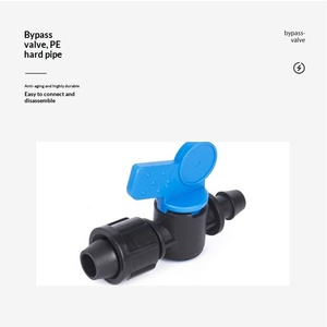 DaringFish Accessoires de vanne de dérivation pour ceinture d'<span class=keywords><strong>irrigation</strong></span> <span class=keywords><strong>goutte</strong></span> <span class=keywords><strong>à</strong></span> <span class=keywords><strong>goutte</strong></span> Daquan, équipement d'économie d'eau pour tuyau <span class=keywords><strong>à</strong></span> trois voies <span class=keywords><strong>à</strong></span> passage direct - Product Image 3
