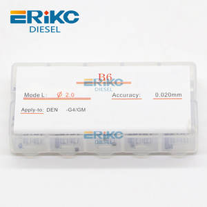 Rondelles en cuivre pour injecteur B6, épaisses de 1,10 à 1,30 mm, cales pour injecteur diesel à rampe commune, cale pour injecteur piézoélectrique B6 pour G4 - Product Image 2