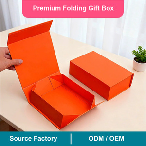 EVERWIN Luxury Rigid Cardboard <b>Magnetic</b> <b>Gift</b> Box Premium Recyclable Reusable Folding Packaging <b>Boxes</b> - Product Image 1