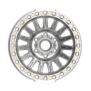 Кованые диски 6x139.7 4WD Beadlock из сплава T6061 на заказ для Ford Ranger Raptor, 17, 18, 19 дюймов, полированное серебро - Product Image 5