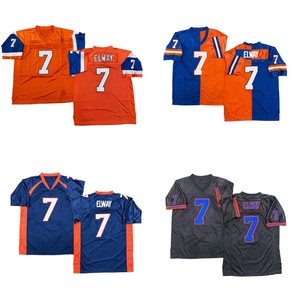 Camiseta de rugby cosida de estilo vintage para hombre 57 Tom Jackson 65 Gary <span class=keywords><strong>Zimmerman</strong></span> 77 Karl Mecklenburg 84 Shannon Sharpe S-3XL - Product Image 1