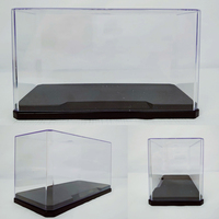 18x9x10cm Plastique Brique Bloc Mini Figurines Moto Voiture Vitrine