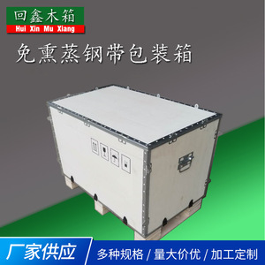 Cajas de Embalaje de Acero para Exportación, Personalizables, de Madera Contrachapada, Grosor de 6-10 mm, Capacidad de Carga de 1000 kg - Product Image 4