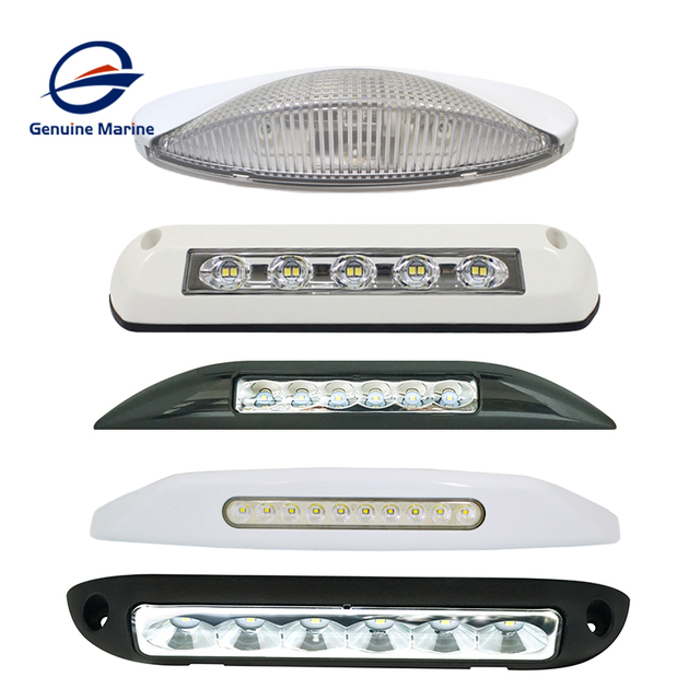 Genuine Marine Interior LED 12V 24V 470mm Boat Marine Caravan RV Awning Light for Car Ship Yacht Boat
