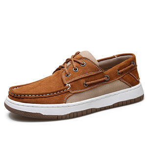 Nuevo Estilo Shunfayu, Mocasines Casuales de Piel Sintética para Hombre, Tallas 39-44, Zapatos Sin Cordones para Caminar, Plantilla de Goma EVA, Verano - Product Image 3