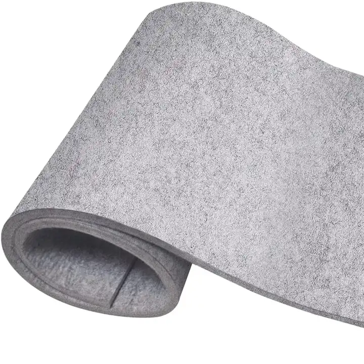 1/2 inch thickness pure wool felt roll customized wool ironing mat