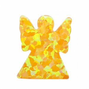 Ópalo sintético Luna Ópalo sintético Calabaza Ópalo Piedra preciosa suelta para DIY Joyería de Navidad - Product Image 5