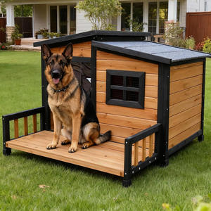 Caseta <span class=keywords><strong>para</strong></span> <span class=keywords><strong>Perros</strong></span> <span class=keywords><strong>de</strong></span> <span class=keywords><strong>Madera</strong></span> con Estampado Animal Hecha a Medida <span class=keywords><strong>para</strong></span> Sala <span class=keywords><strong>de</strong></span> Estar, Resistente a la Lluvia y al Sol <span class=keywords><strong>para</strong></span> Todas las Estaciones - Product Image 4