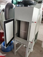 Machine de sablage à sec de type armoire pour l'élimination de la rouille, sablage automatique sans poussière, sablageurs de type armoire - Vente directe usine