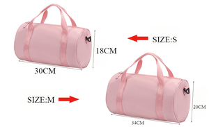 Sac de danse rose personnalisé pour filles - Sac de sport personnalisé pour la danse classique, la danse latine et la danse de rue - Product Image 4