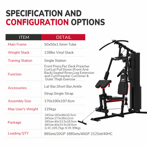 Popolare Macchina <span class=keywords><strong>per</strong></span> <span class=keywords><strong>Palestra</strong></span> Domestica, Attrezzatura <span class=keywords><strong>per</strong></span> Allenamento di Forza, Tubo 50x50x1.5mm, Produttore e Fornitore OEM/ODM - Product Image 3