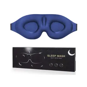 Masque de sommeil 3D pour femmes et hommes, protection oculaire, version améliorée, pour dormir, bandeau avec sangle ajustable