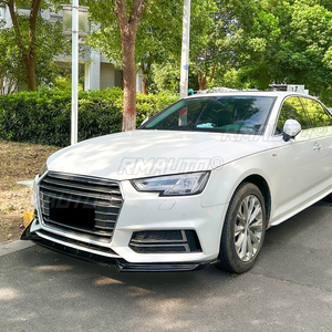 For Audi A4 B9 <b>Sline</b> 2017-2019 Car Front Bumper Lip Splitter Diffuser Body Kit Bumper Guard Protector Cover Car Accessories - Product Image 4