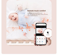Monitor Bayi Pintar TUYA dengan Visi Malam, Sensor Suhu dan Kelembapan, Audio Dua Arah dengan Deteksi Suhu & Suara AI
