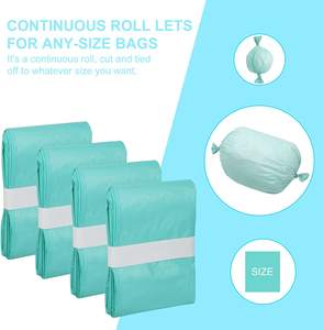 Korbell मानक फिर से भरना 16 लीटर Janibell Akord 280 स्लिम मॉडल वयस्क डायपर सिस्टम ग्रीन हल्के सुगंधित डायपर लाइनर केवल एक बार - Product Image 3