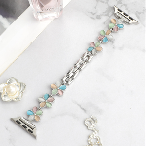 <span class=keywords><strong>Correa</strong></span> de reloj de repuesto de lujo para mujer para <span class=keywords><strong>Apple</strong></span> <span class=keywords><strong>Watch</strong></span> <span class=keywords><strong>correa</strong></span> de Metal 40mm 38mm 42mm para IWatch Series 8 7 6 5 4 3 2 Acero inoxidable - Product Image 6