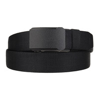 Ceinture tactique à cliquet double couche épaissie pour hommes, ceinture robuste en nylon de 1,5 pouce avec boucle à dégagement rapide