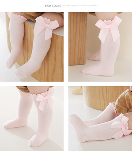 <span class=keywords><strong>Calcetines</strong></span> de Algodón hasta la Rodilla con Encaje para <span class=keywords><strong>Niñas</strong></span>, <span class=keywords><strong>Calcetines</strong></span> de Tubo Tejidos Casuales para Primavera, Verano y Otoño, <span class=keywords><strong>Calcetines</strong></span> Novedosos para <span class=keywords><strong>Niñas</strong></span> Pequeñas - Product Image 4