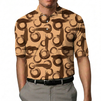 T-shirts pour hommes, polos de golf, impression par sublimation sur mesure, broderie, 88% polyester, 12% élasthanne, coupe classique