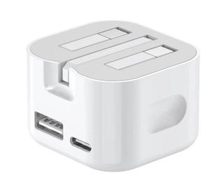 Chargeurs 35W à double port USB-A et Type-C, norme britannique, charge rapide PD pour iPhone et téléphones mobiles Samsung - Product Image 5