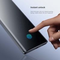 Protection d'écran en verre trempé ultra-fin, étanche, anti-rayures 9H, couverture intégrale incurvée 3D pour Honor 50 Pro 60 70 80 90 Pro