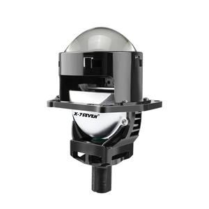 Lentille de projecteur X-7SEVEN haute puissance 3 pouces universelle basse 48W haute 58W lentille de phare bi-LED pour voiture 12V 6500K pour universel - Product Image 2