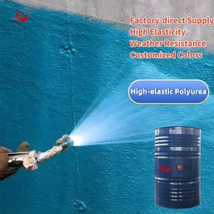 Membrana Impermeabilizante de Poliurea <span class=keywords><strong>para</strong></span> Techos <span class=keywords><strong>con</strong></span> Resistencia a los Rayos UV CE, Revestimientos Impermeabilizantes de Poliurea de Dos Componentes de Secado Rápido <span class=keywords><strong>para</strong></span> Techos de Hormigón - Product Image 3
