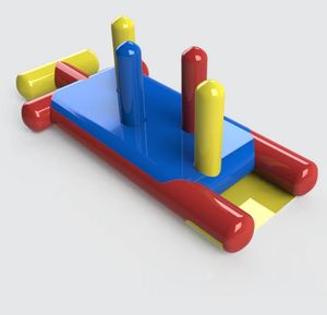 Jouets gonflables de piscine pour enfants jeux gonflables flottants étanches à l'air pour parcours d'obstacles d'eau pour enfants - Product Image 4